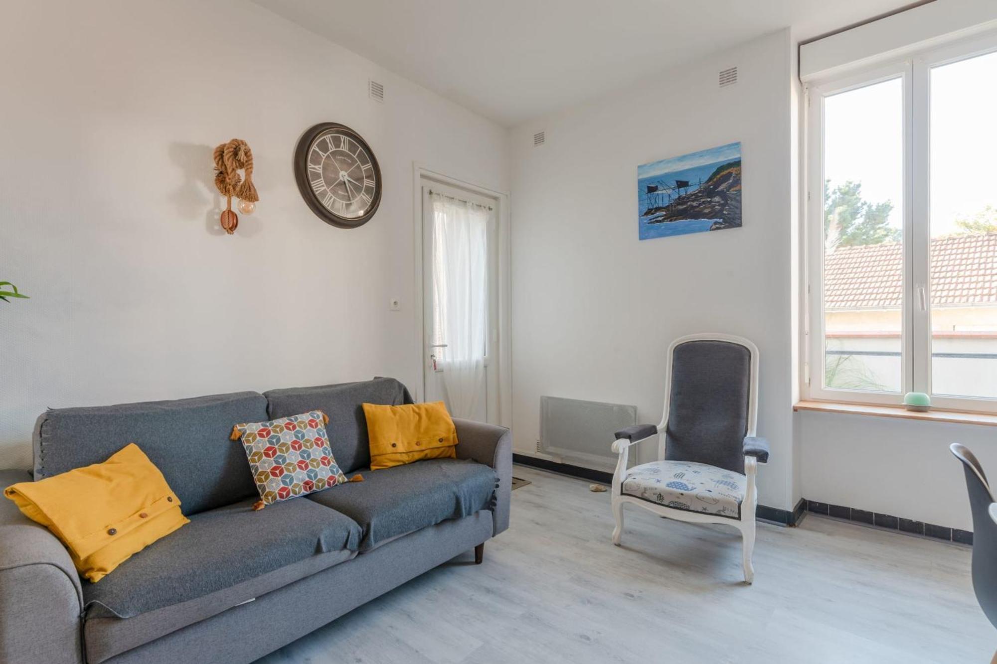 Appartement A 200M Du Chateau Et Du Port Pornic Exteriör bild